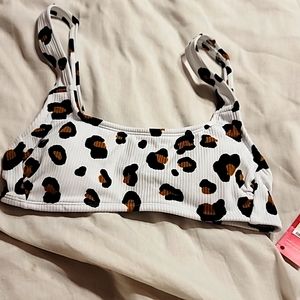 NWT Athletic padded Swim Yoga Gym Zumba adjustable bra top